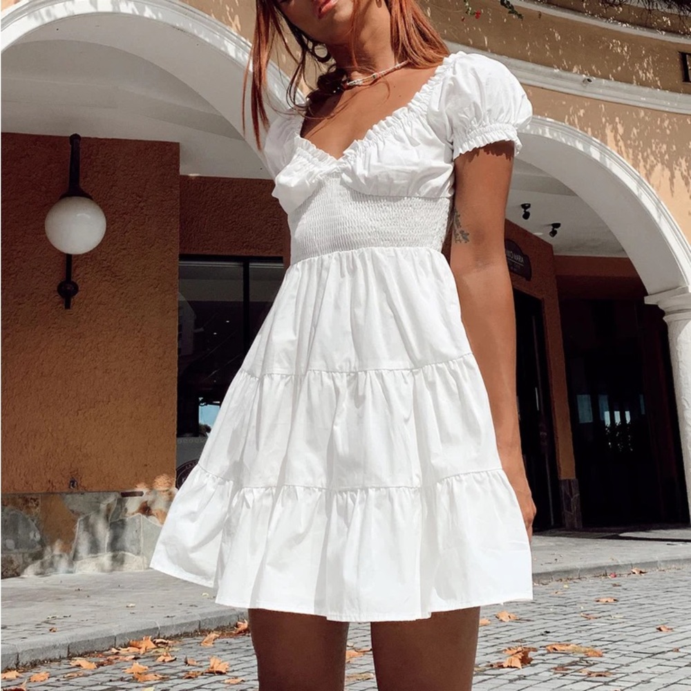 Princess Polly Daniella Mini Dress White